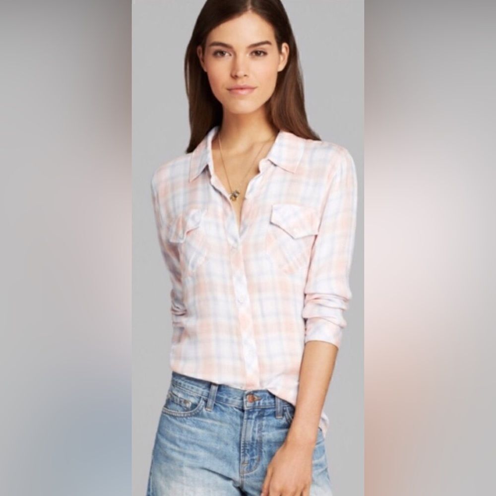Rails Plaid Button Up Shirt Size Small - Picture 4 of 4